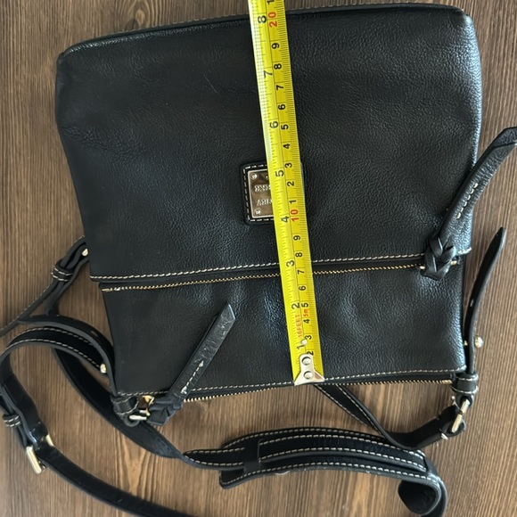 Dooney & Bourke Black Leather Crossbody Bag - Picture 4 of 6